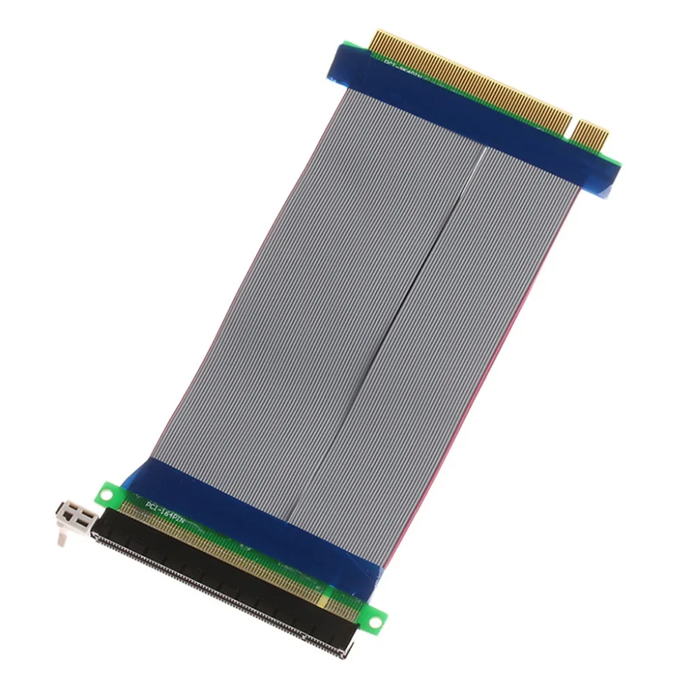 PCIe 16X PCI Express PCI-E до Райзер Расширитель карты адаптер гибкий кабель | Компьютеры и