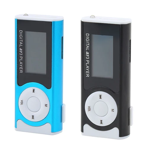 1.3&quot Mini USB Clip LCD Screen MP3 Media Player Support 16GB Micro SD TF 6II2 | Электроника