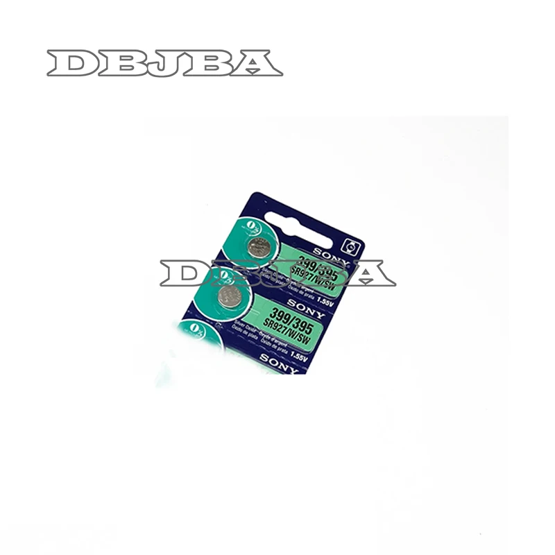 Розничная продажа 2 шт./лот долговечная часовая батарейка 395 SR927SW 399 SR927W LR927 AG7