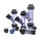 1 шт. высококачественный Y-образный прозрачный НПВХ-фильтр, коррозионная устойчивость, фильтр для очистки воды, аквариумный прозрачный фильтр для труб