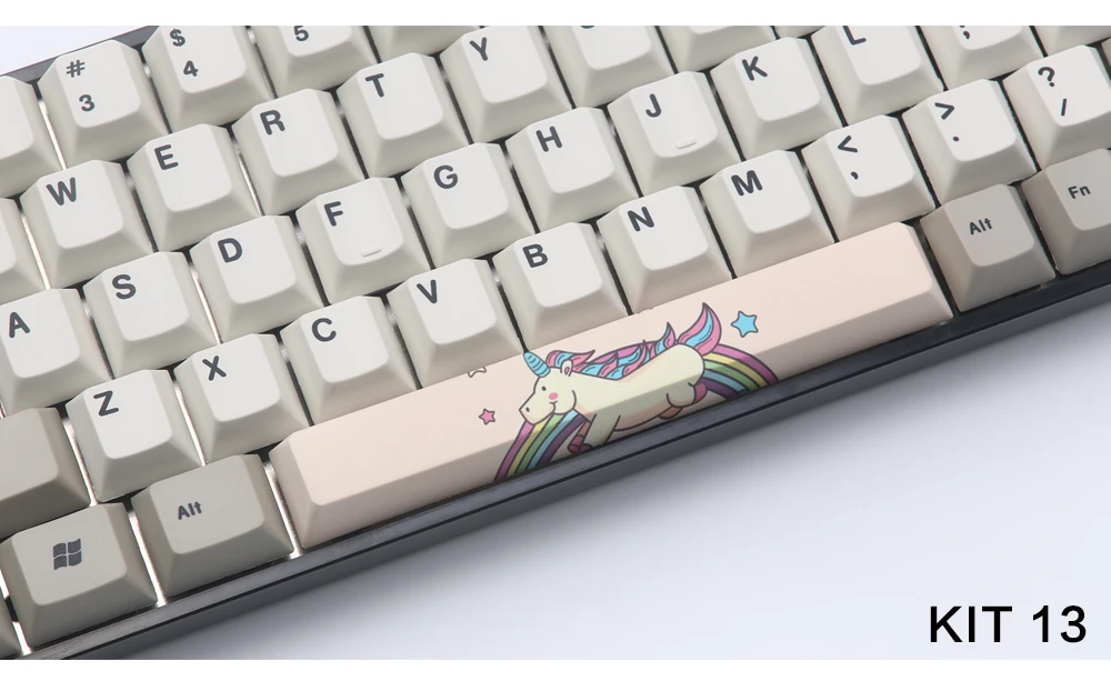 PBT пять Сторон краситель-подложенный пробел 6.25U Вишневый профиль keycap для DIY механическая клавиатура