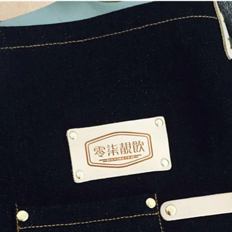 Индивидуальная печать логотипа кожаной карты для салона кафе кейтеринга бистро