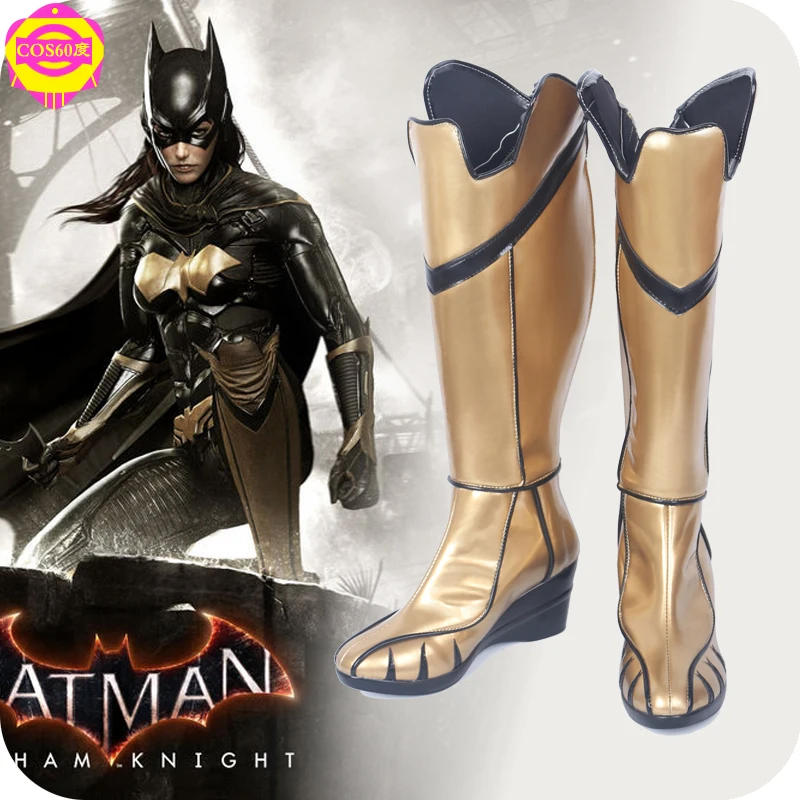 

Ботинки Batgirl для косплея, изготовленные на заказ