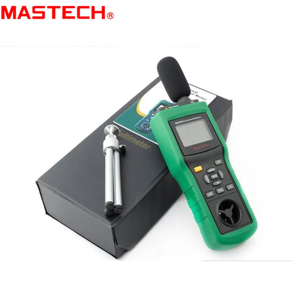 MASTECH MS6300 цифровой многофункциональный измеритель температуры и влажности
