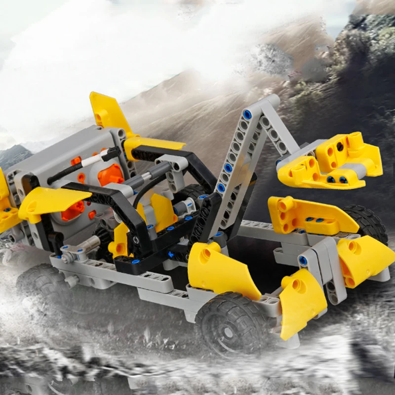 Радиоуправляемая машинка DIY пульт дистанционного управления грузовик 4WD