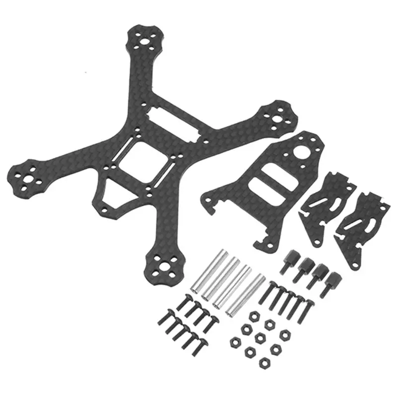 BXB 97YS 97 мм Колесная база 2 Arm Толщина углеродного волокна Рама Комплект для RC FPV