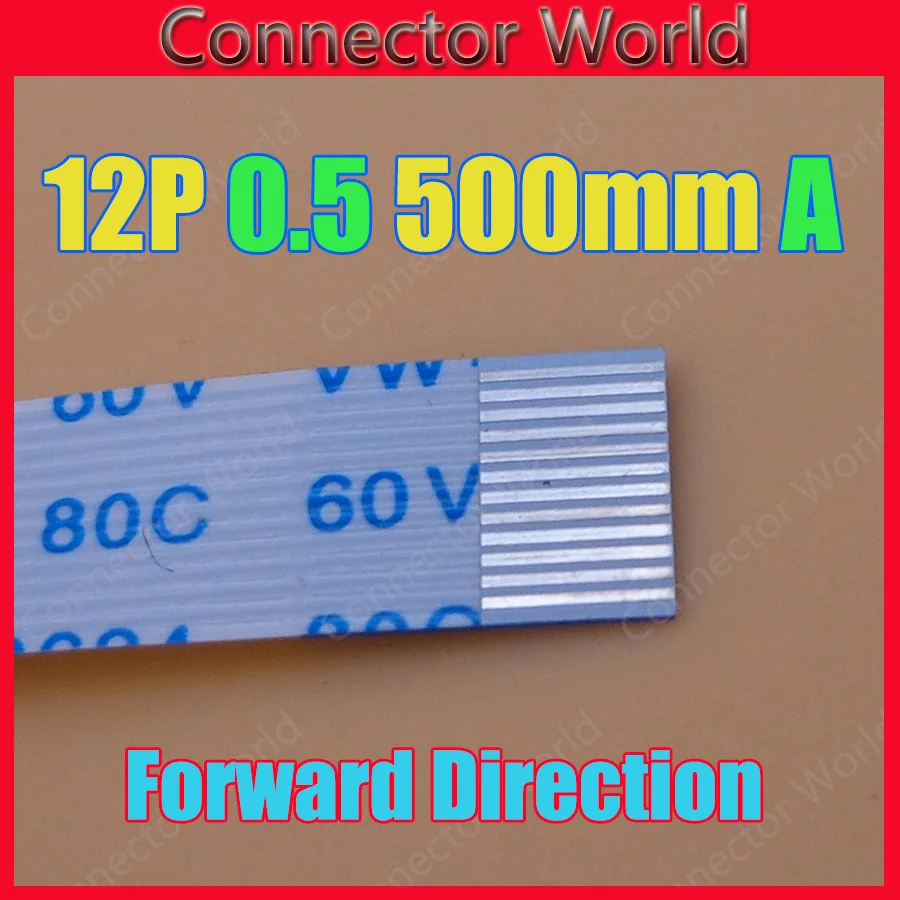 Плоский гибкий кабель FFC FPC 12 pin 0 5 мм шаг длина 500 ширина 6 лента p 2 шт.|cable 0.5mm|cable