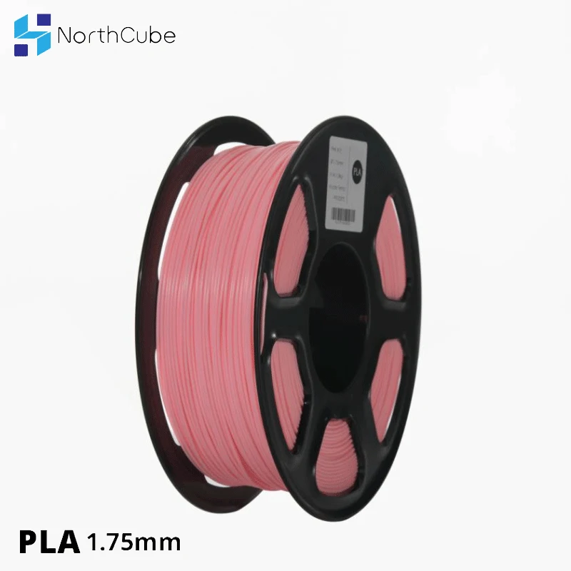 Наполнитель NORTHCUBE PLA для 3D принтера 1 75 мм кг (0 02 фунта) +/ розовый цвет|Материалы