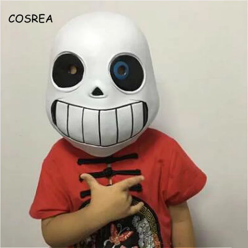 Костюм для косплея Undertale Sans толстовки латексная маска комплект из 2 предметов