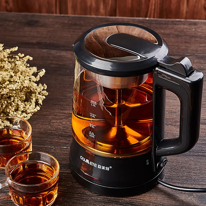 220V Automatic Multifunction Steam Electric Kettle Borosilicate Glass Tea Maker Black Puer Boiled Health Teapot Water | Дом и сад