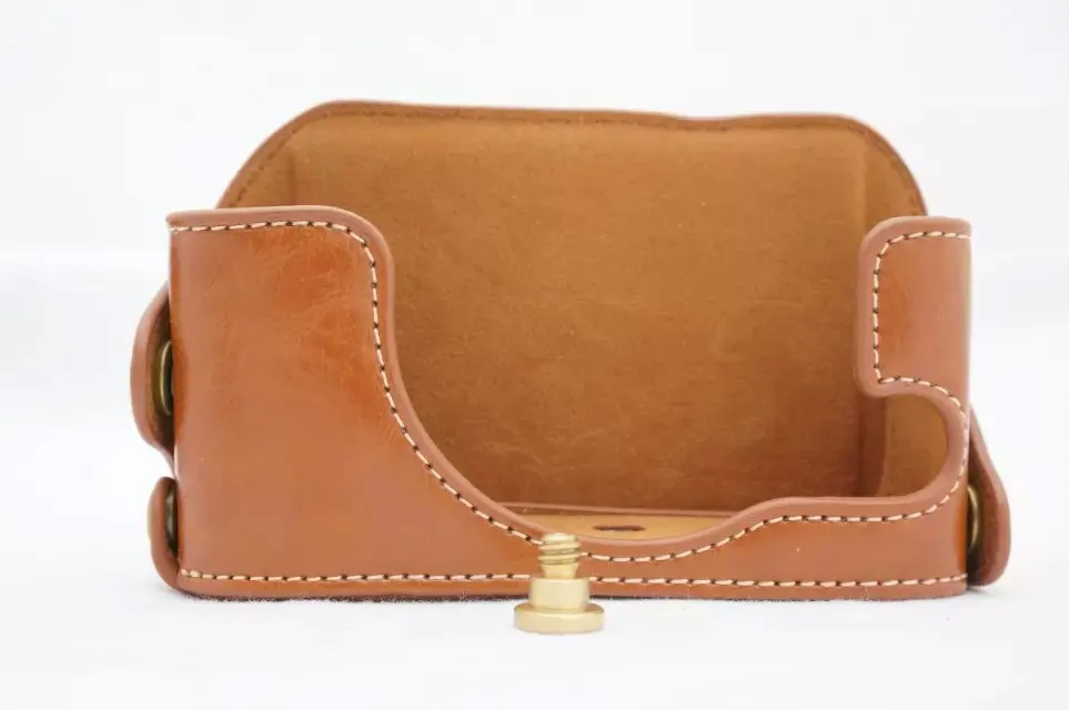 Чехол для видеокамеры RX1 RX1R из ПУ кожи с рукояткой чехол Sony DSC-RX1R (несовместим RX1RII) |