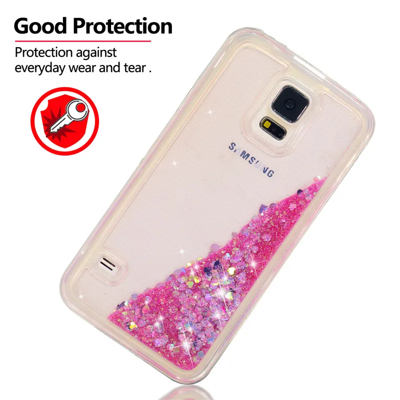 TRISEOLY ТПУ чехол для Samsung Galaxy S5 I9600 SM G900 5 1 &quotтелефон Funda зыбучий песок водопад задняя