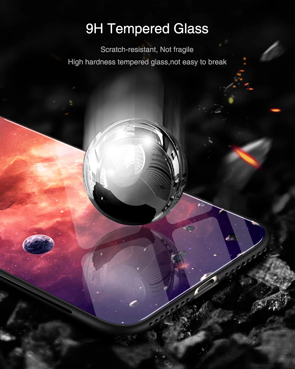 Чехол FinderCase для Xiao mi 8, чехол для Galaxy Space, жесткая Задняя стеклянная крышка для телефона mi x 2 2 s, чехол Xiaomi mi 8 9 SE lite Max 3