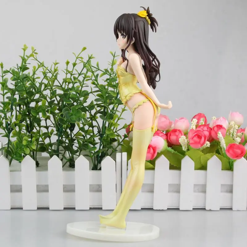 Аниме To love ru Микан Юки свадебное платье Ver ПВХ фигурка Коллекционная модель игрушки куклы 24 см