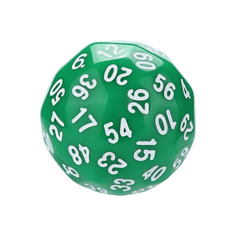 6 шт. набор игральных костей для игр многосторонние игральные кости D60