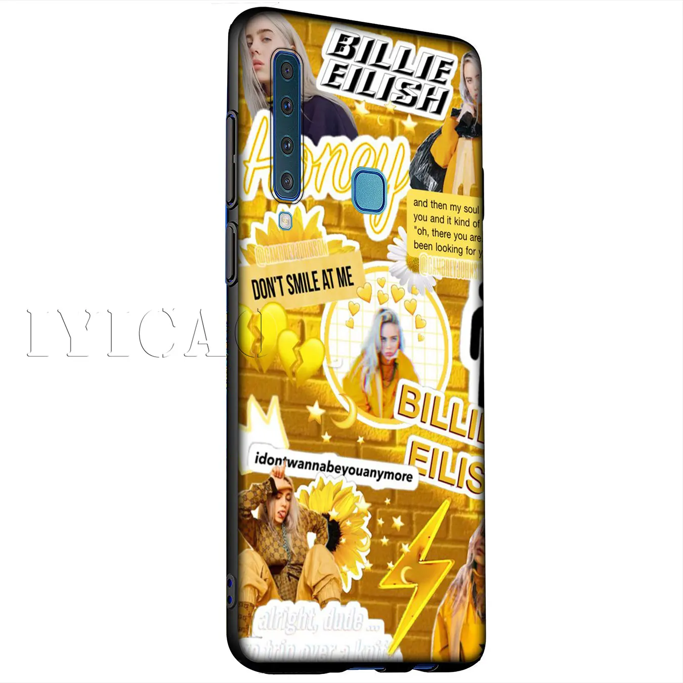 IYICAO Billie Eilish Khalid милый силиконовый мягкий чехол для Samsung Galaxy A6 Plus A9 A8 A7 2018 A3 A5 2016 2017