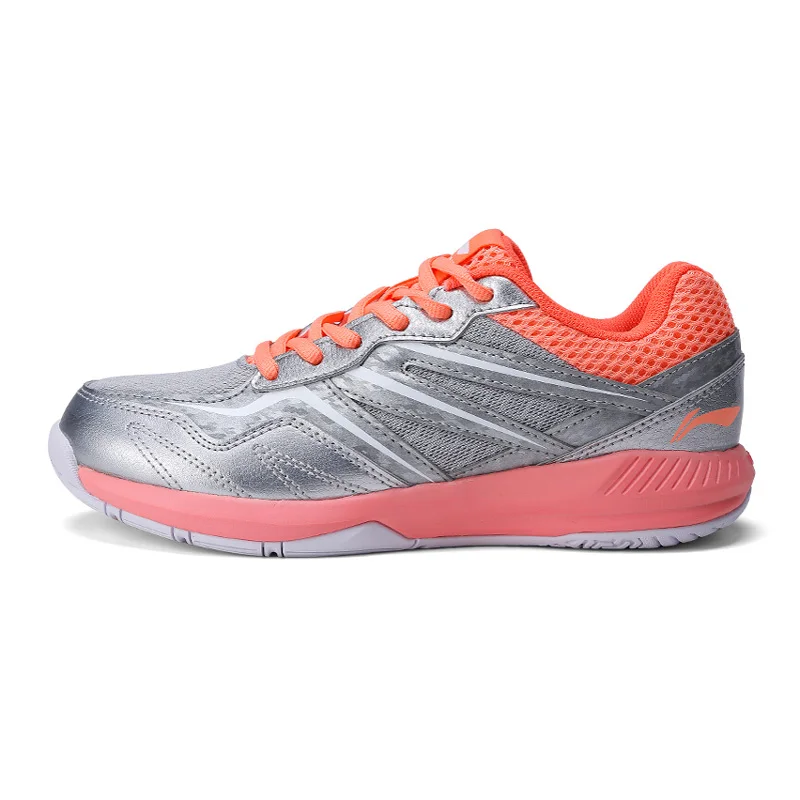 Li-Ning/Женская тренировочная обувь POSEIDON для бадминтона; нескользящий светильник; спортивная обувь с подкладкой; удобные кроссовки; AYTN044 SJFM18