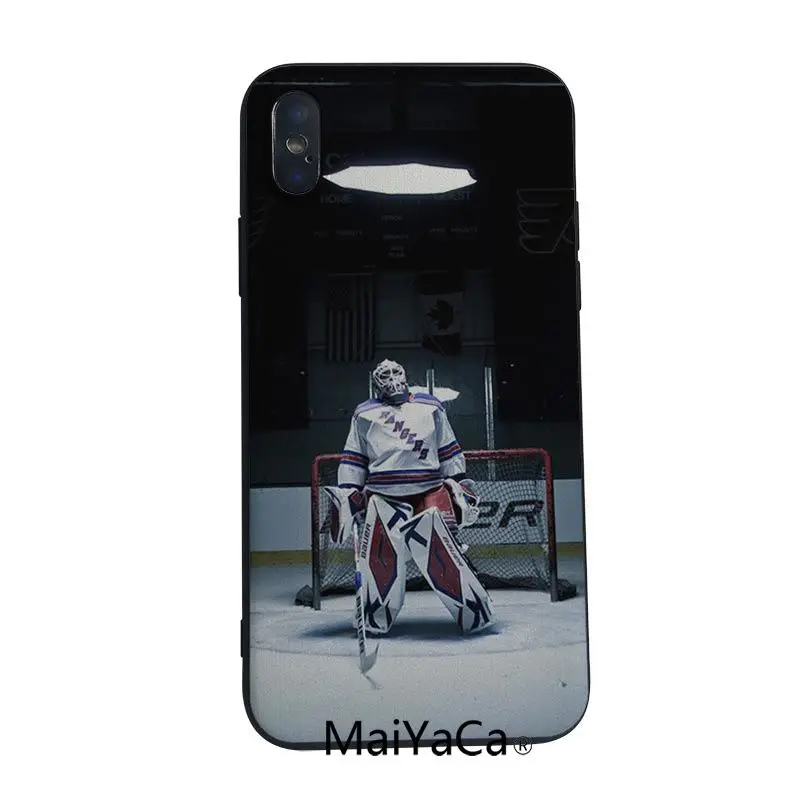Спортивные хоккейные Чехлы MaiYaCa для мобильных телефонов чехлы iphone 5 5s SE 6s 6plus 7 8plus 8