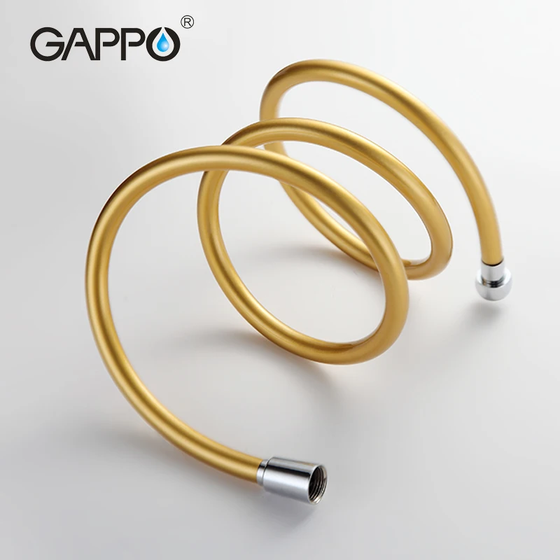 GAPPO 1 шт. высокое качество 5 м золотой ПВХ гибкий шланг для душа | Обустройство дома