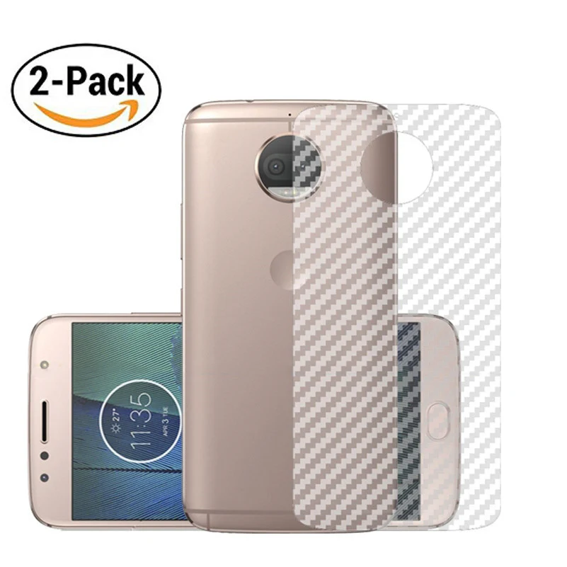 2 упаковки матовая защитная пленка для Motorola G5s G5 Plus G4 Play X4 Moto C E4 3D задняя из