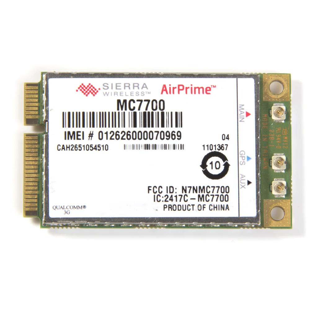 Мини PCI E 3G/4G WWAN GPS модуль Sierra MC7700 Express 3G HSPA LTE 100MBP беспроводная карта WLAN