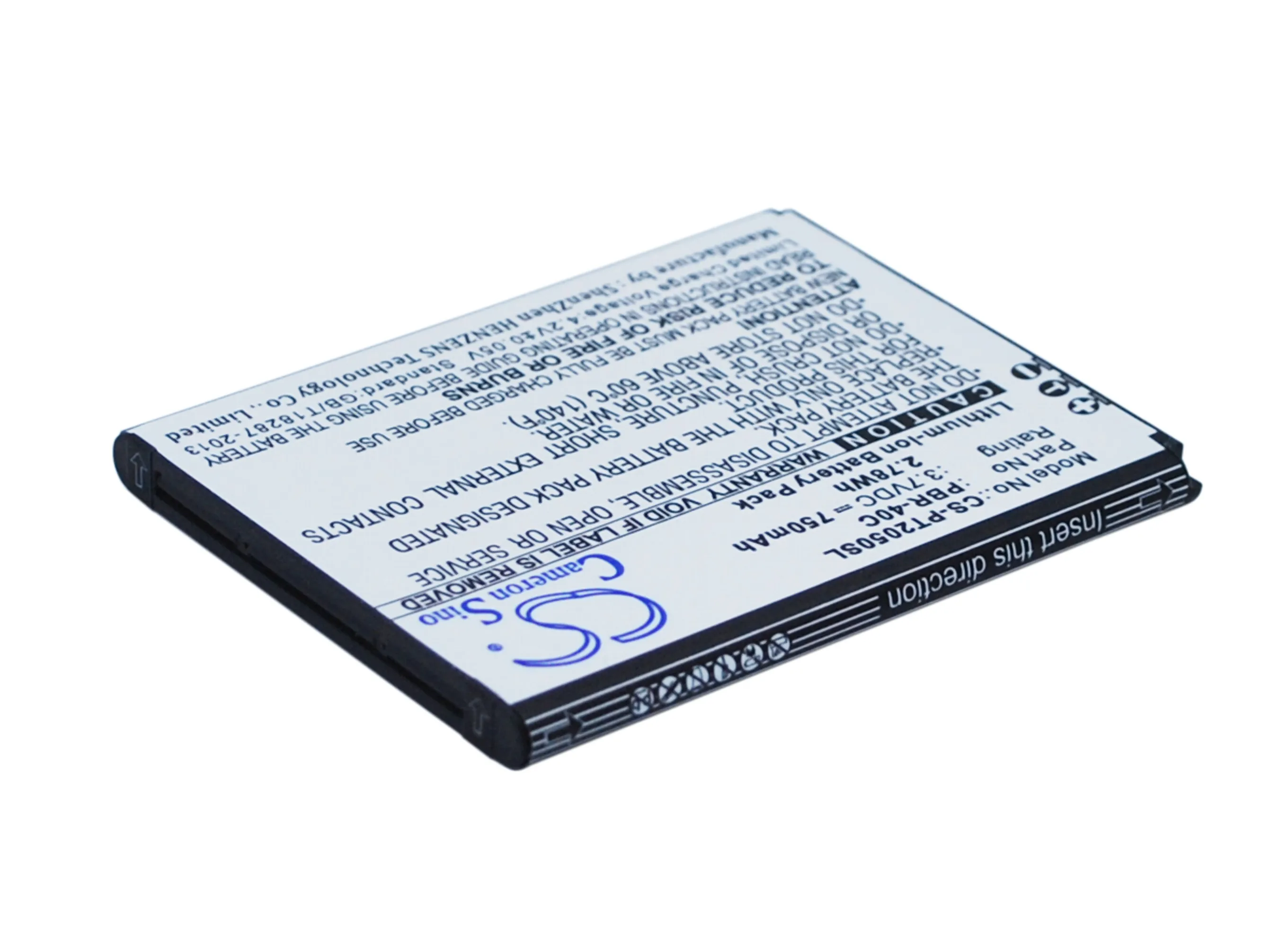 PBR 40C аккумулятора Cameron Sino 750 мАч для Pantech Breeze 4 IV P2050|Аккумуляторы мобильных