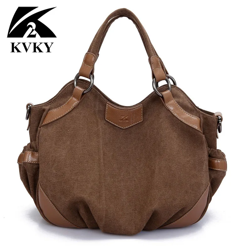 KVKY New Small Hot sale high qualtiy canvas women bags shoulder handbags ladies small messenger bag casual crossbody | Багаж и сумки
