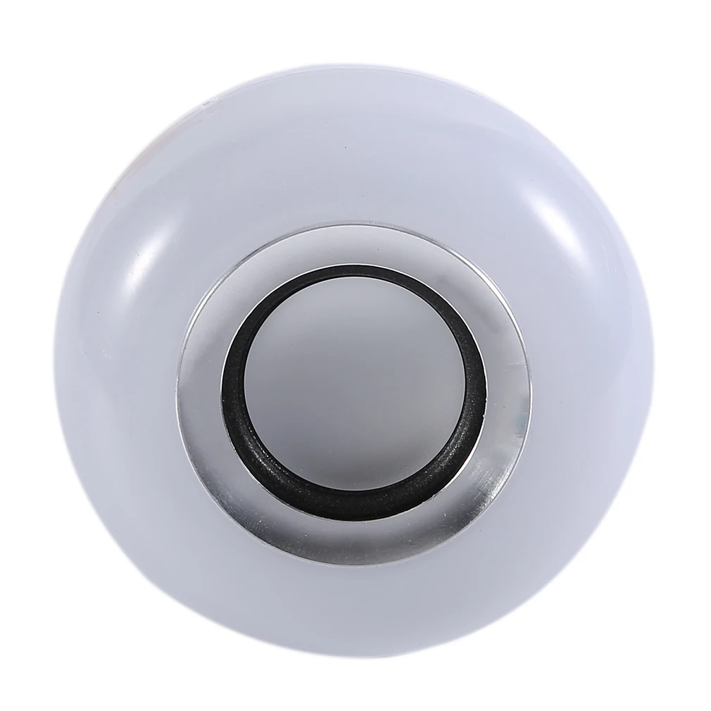 ICOCO Wireless Bluetooth Remote Control Mini RGB Smart Audio Speaker 24 LED E27 Music Bulb Colorful music Playing& Lighting New