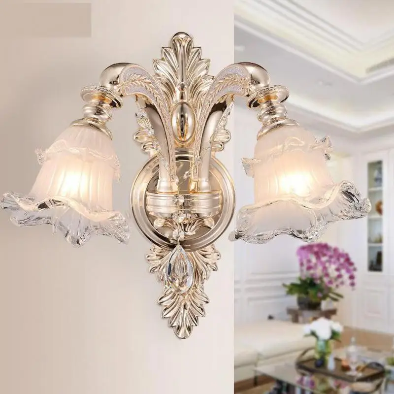 Настенный светильник E14 светодиодный с большим стеклянным зеркалом|glass wall sconces|wall
