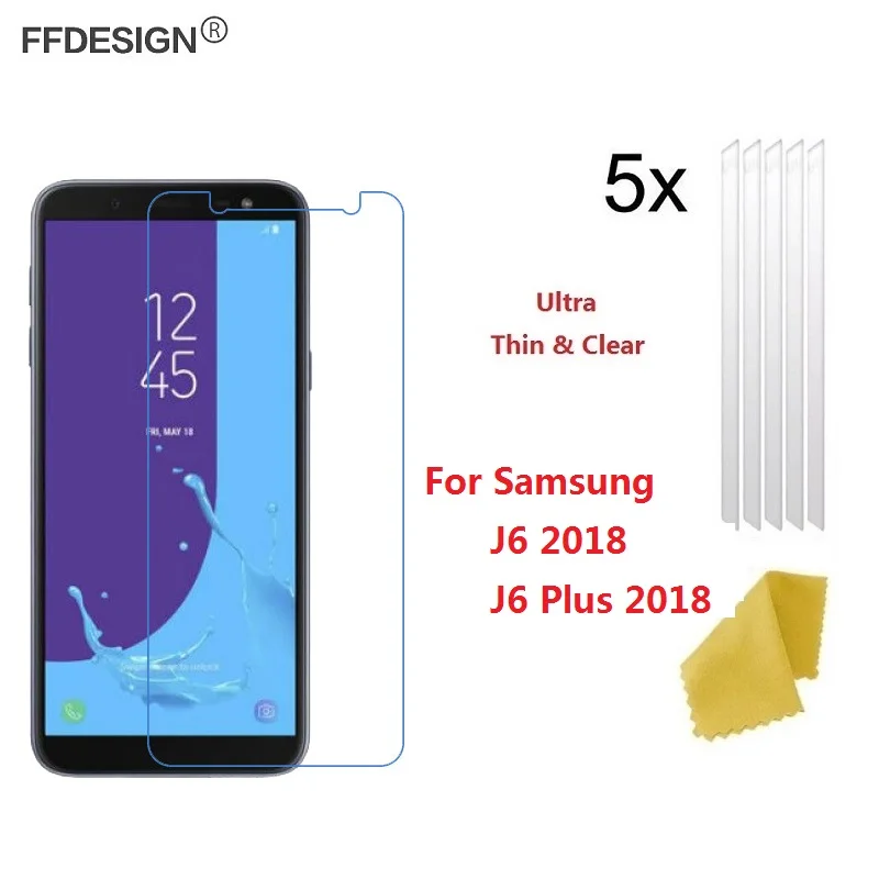 ЖК дисплей Экран протектор для samsung Galaxy J6 плюс 2018 защитная пленка Фольга