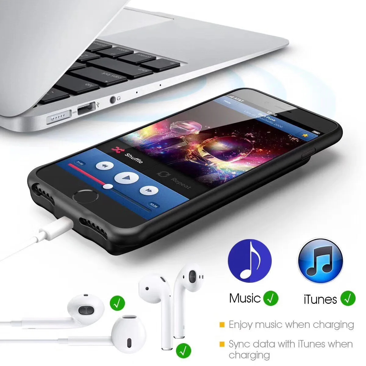 Аккумулятор Чехол для iPhone 6s 6 7 8 4500 7000mAh power Bank Charing чехол для iPhone 7 8 6 6s Plus зарядное устройство задняя крышка Funda