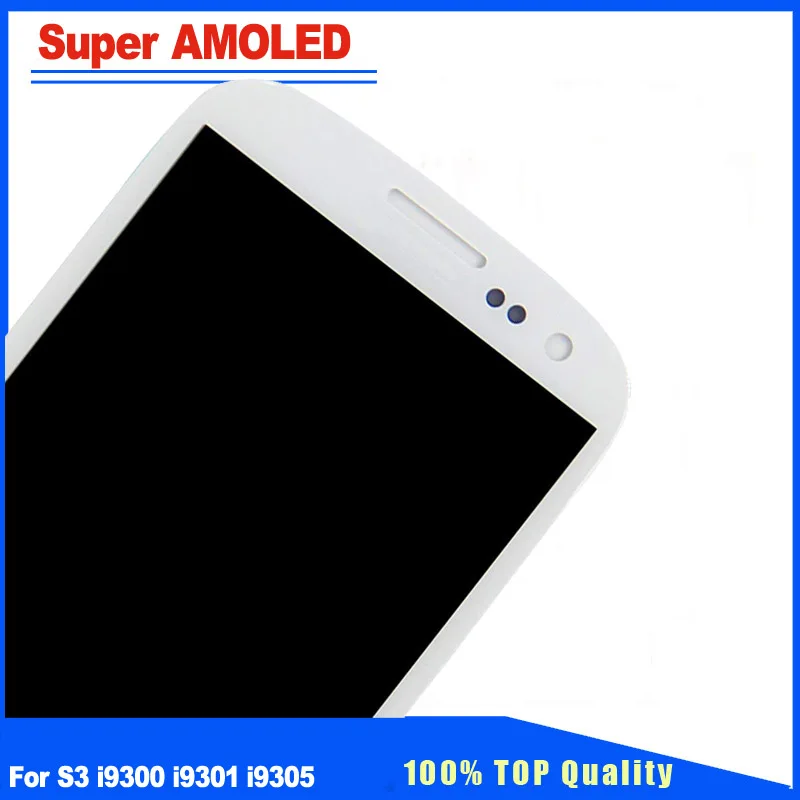 BackLight Adjustable Super AMOLED Display For Samsung Galaxy S3 i9300 i9305 LCD Touch Screen Digitizer Assembly Replacement | Мобильные