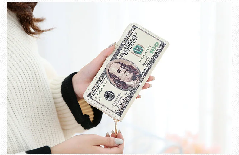 2018 новый креативный женский клатч унисекс мужской кошелек с бумажным зажимом для