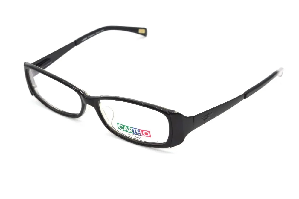 Толстые края полный обод ацетат Рамки сплава электро обшивки ногу