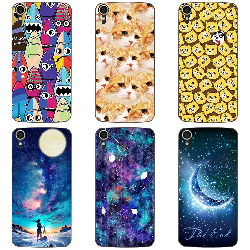 For HTC Desire 828 Case Hard Plastic Back Cover Cases Painting Abstract Patterned Shell Skin |