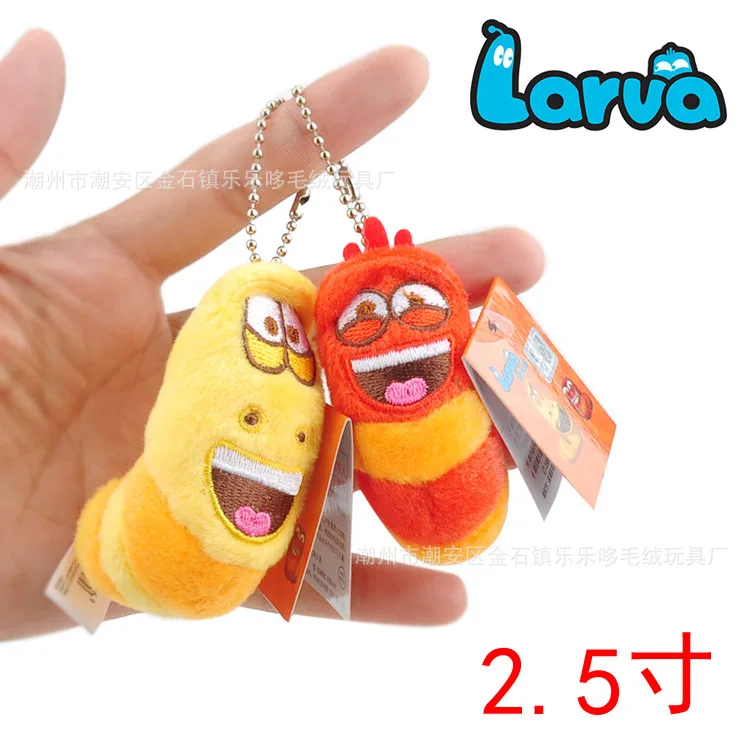 2 шт./лот 3 модели забавные насекомые слизи креативные плюшевые игрушки личинка