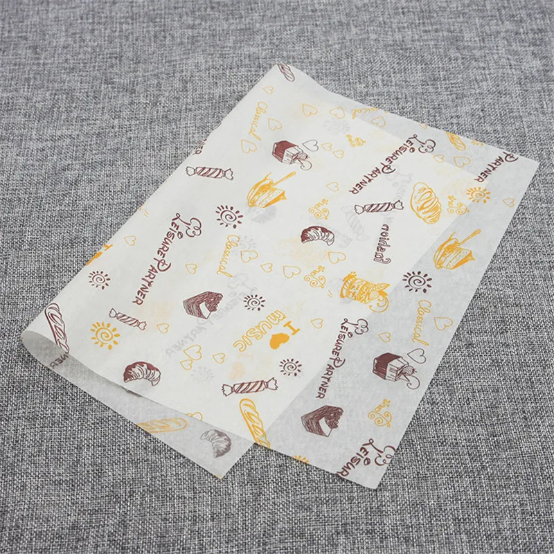 25 шт./лот Восковая бумага пищевая смазка обертка для пищевых продуктов хлеба