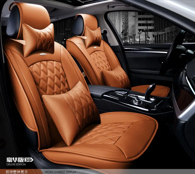 Yellow 10 pcs set Чехол для сидения автомобиля авто чехлы сидений Аксессуары для Kia ceed cerato sorento sportage 3 r soul 2010 2009 2008 2007 - Название цвета: Yellow 10 pcs set