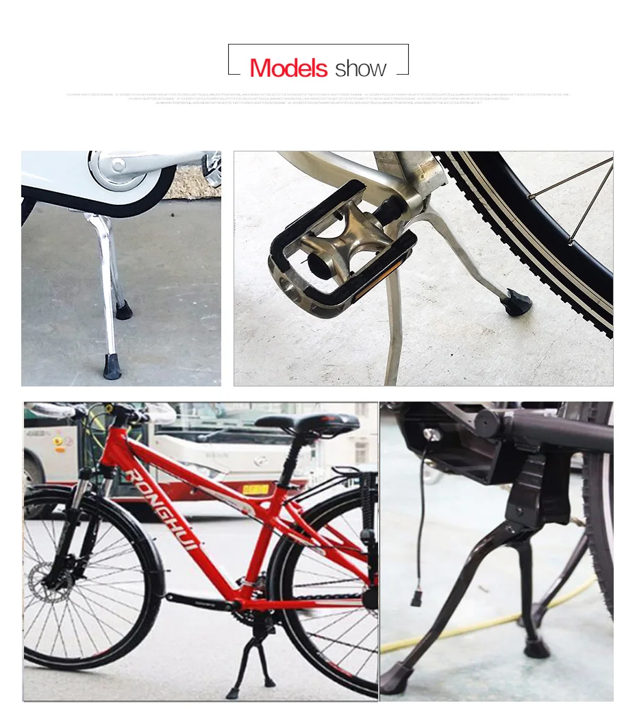 Велосипедный двойной кик-стенд, велосипедная ножка для стойки Colgador De Bicicletas Muro, велосипедный стояночный стенд, велосипедная стойка, средняя велосипедная опора