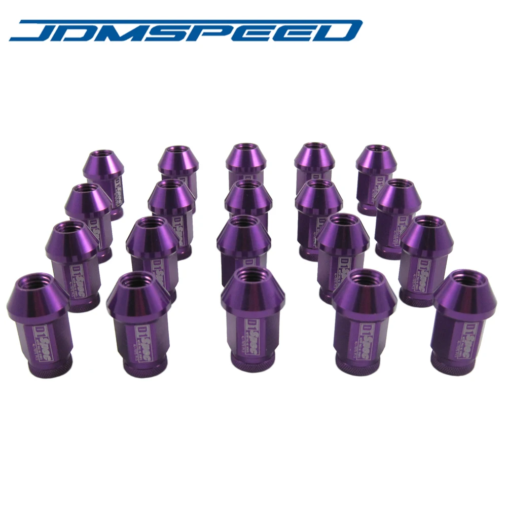 Фиолетовая гайка для колес M12X1.5 40 мм JDM 20 подходит ПК HONDA ACURA CIVIC INTEGRA|lug nuts|wheel lug nutsjdm