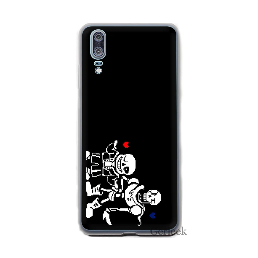 Чехол для телефона Папирус из андертейл Санс Huawei P8 P9 P10 P20 Pro Lite 2015 2016 2017 P Smart Soft TPU |