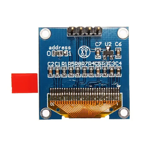 3 В ~ 6 в 0 96 дюйма 4Pin белый IIC I2C OLED SSD1306 модуль дисплея 12864 LED для Arduino|Дисплеи| |