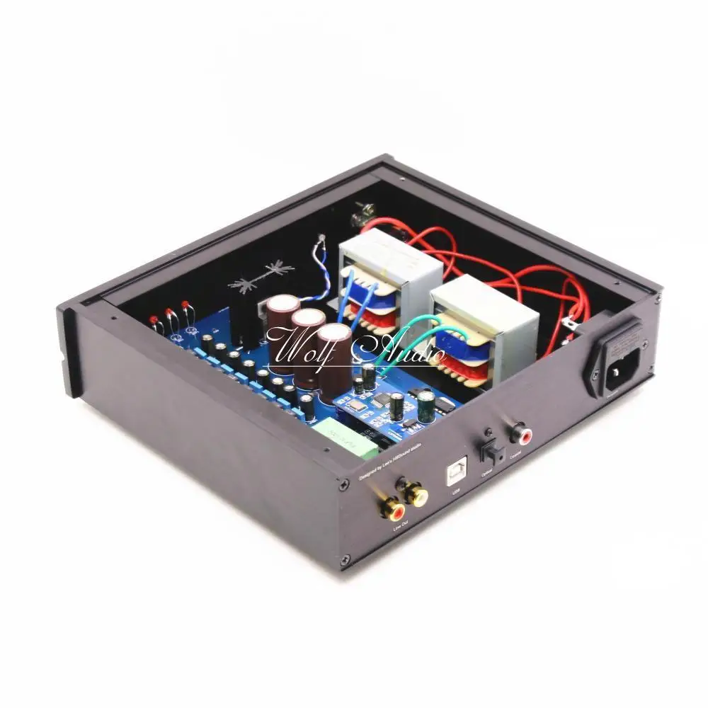 Новый список 16X параллельный TDA1543 HiFi аудио DAC декодер PCM2706 USB DAC|Усилители мощности|