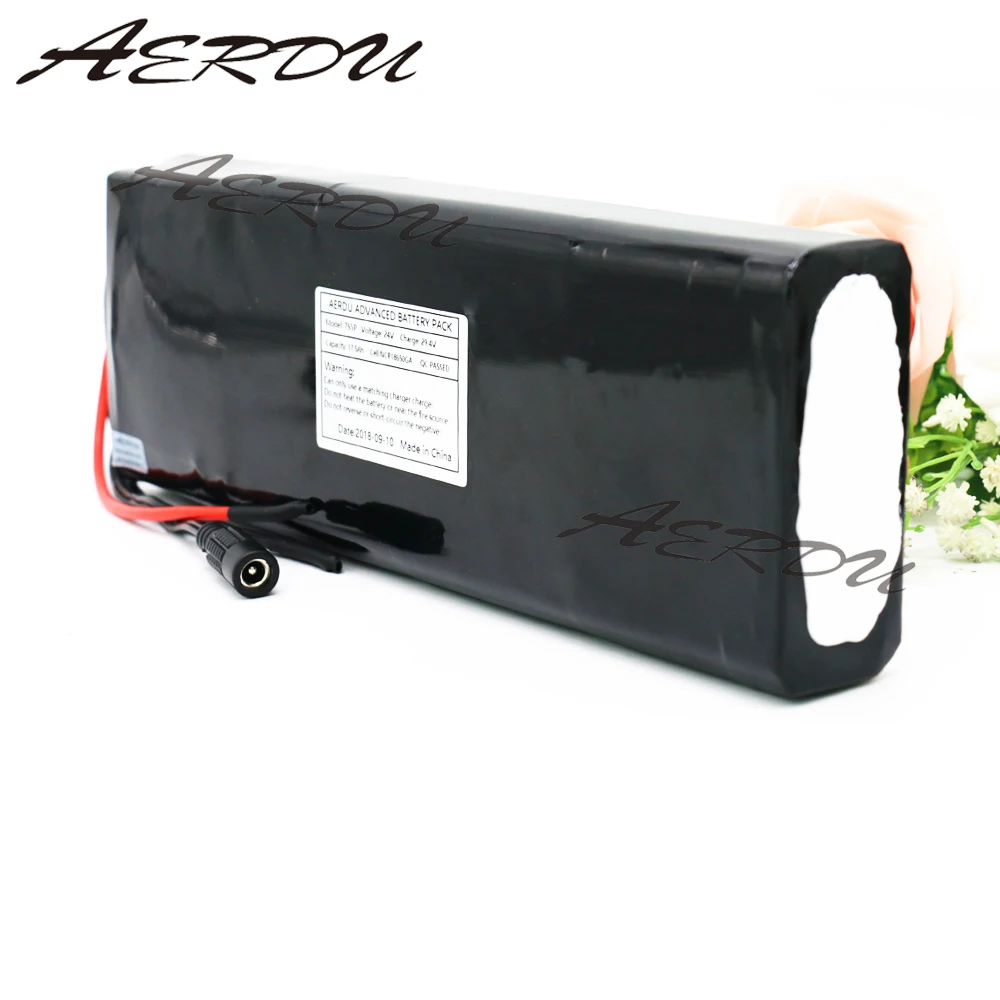 AERDU 7S5P 24V 17.5ah 29,4 V 500w для NCR18650GA литий-ионный аккумулятор 20a BMS Электрический велосипед Одноколесный скутер инвалидная коляска мотор