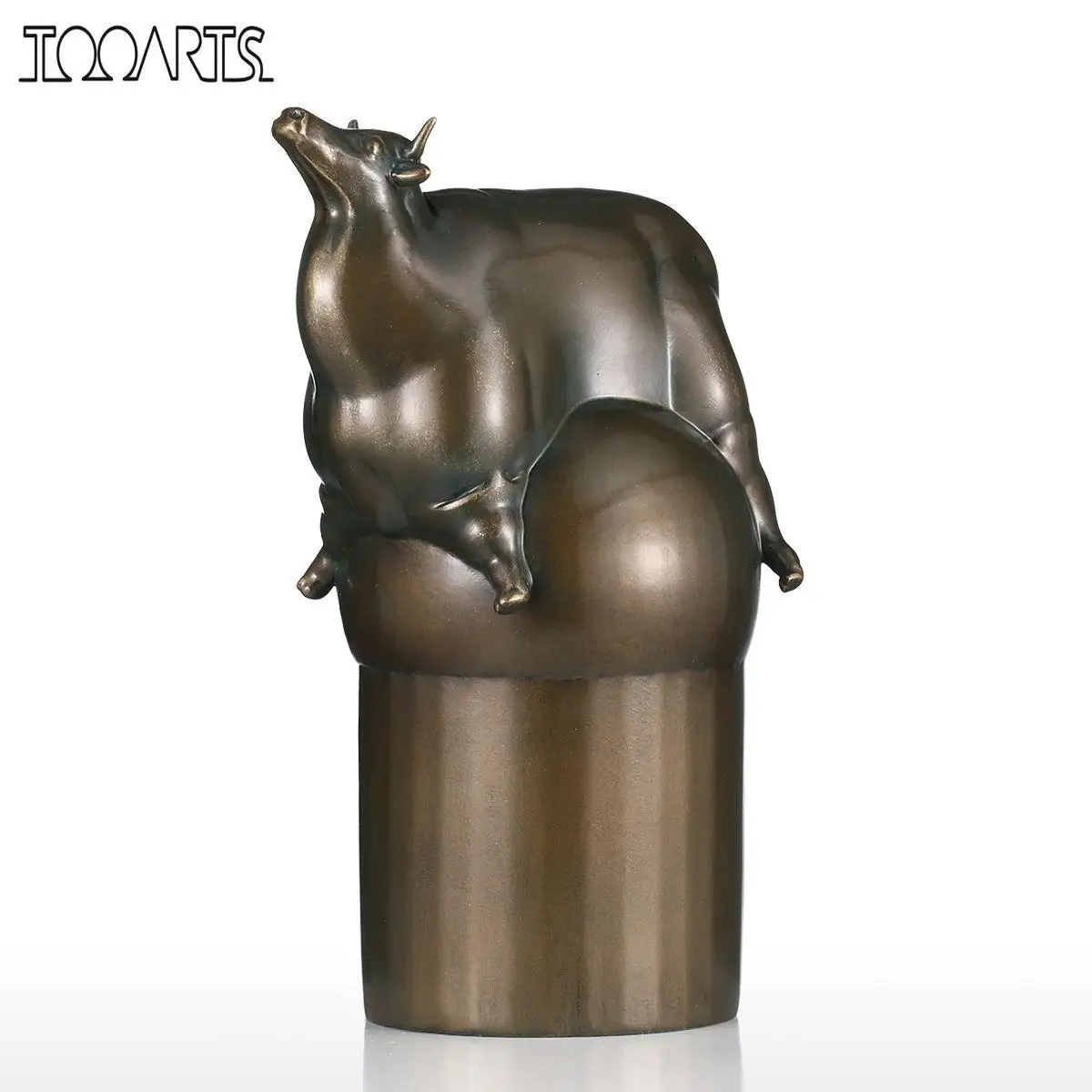 Tooarts Acrobat скульптура из стекловолокна для крупного рогатого скота украшение дома