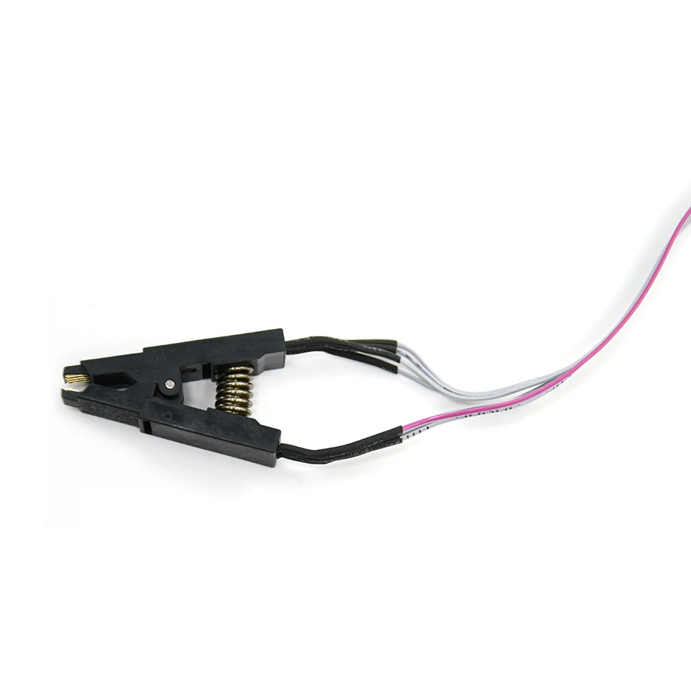 Микросхема для SOIC8 SOIC16 SOP8 тестовый зажим с кабелем SPI программатор BIOS