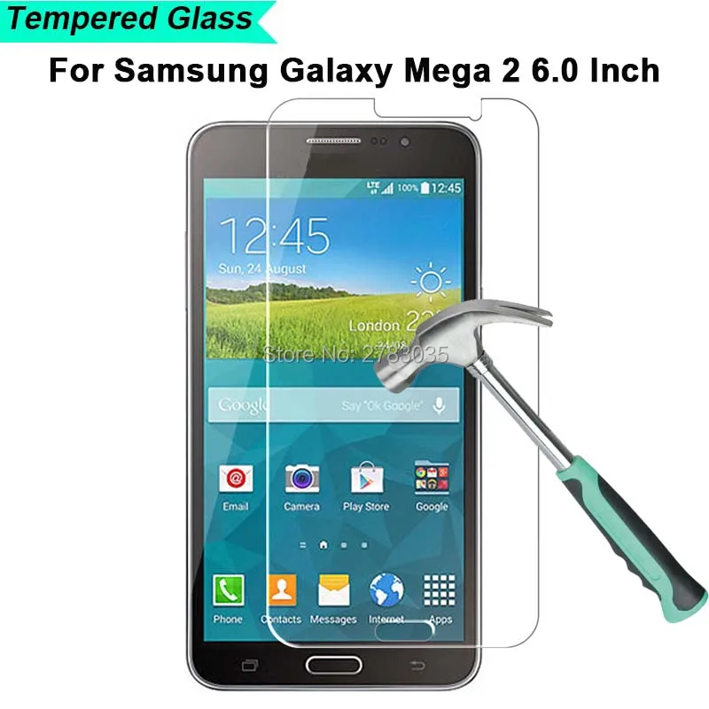 Для Samsung Galaxy Mega 2 G750 6 0 &quot9 H твердость 2.5D ультра тонкая закаленная Защитная