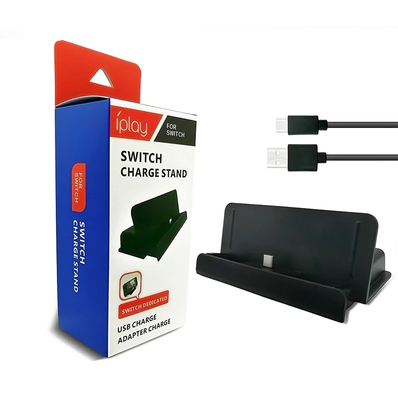 Держатель Type C для Nintendo Switch switch аксессуары USB зарядное устройство Подставка