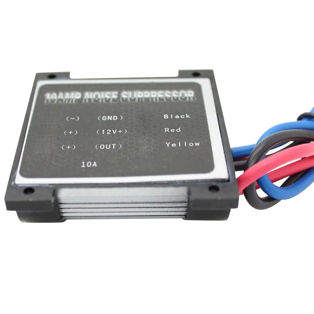 Автомобильный стерео аудио 10AMP Шум снятие фильтра автосигнализаций высокое