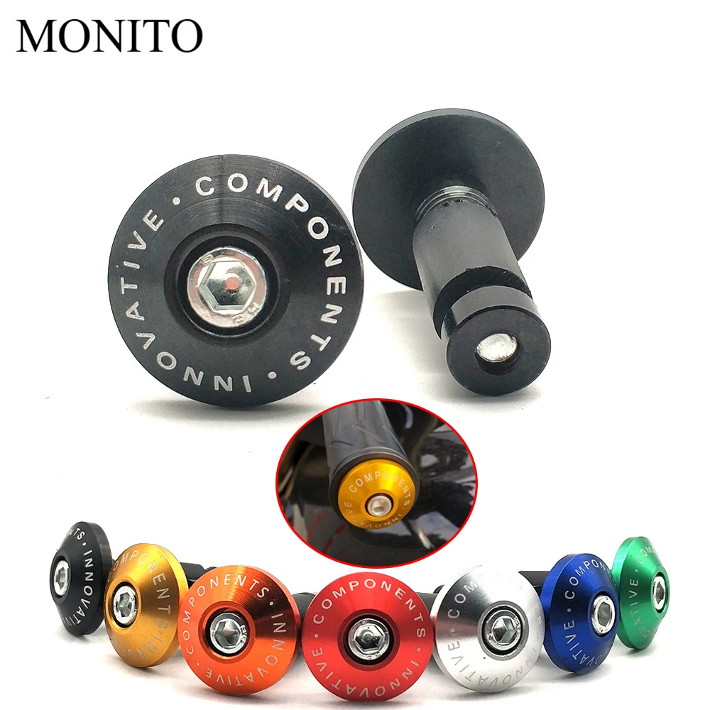 Motorcycle Handle Ends Bar Balanced Plug Slider Handlebars Cap Grips For Suzuki GSX650F HAYABUSA GSXR1300 SV1000 TL1000 GSR600 | Автомобили